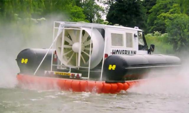 kode I nåde af Sinis Top Gear's 'fake' hovercraft stunt spawns war of words online