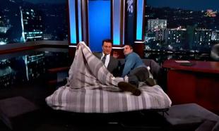Watch: Jaoquin Phoenix reveals Kimmel's sofa bed, that he fancies Amy Poehler, and more Watch: Jaoquin Phoenix reveals Kimmel's sofa bed, that he fancies Amy Poehler, and more
