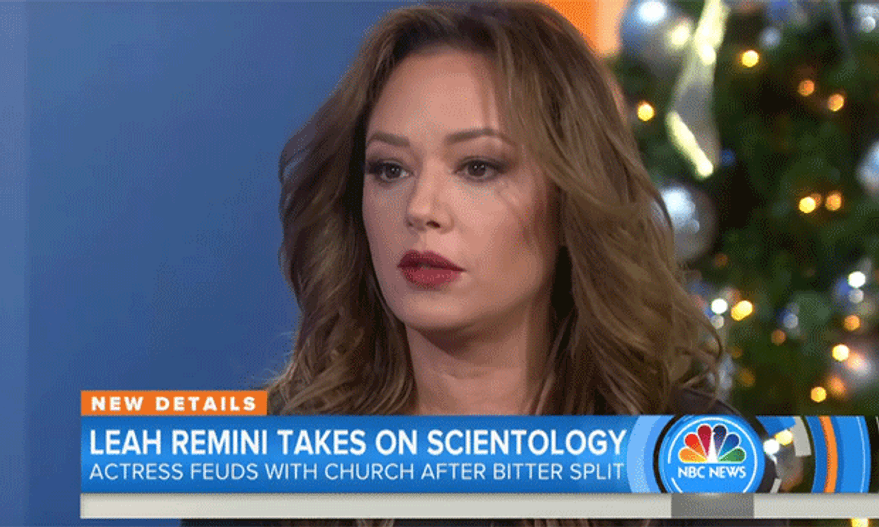 Watch Leah Remini talks new Scientology doc on Today Show, Church responds(01)