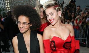 Pics: Miley launches #instapride campaign, brings 'fav agender babe' Tyler Ford to amfAR gala Pics: Miley launches #instapride campaign, brings 'fav agender babe' Tyler Ford to amfAR gala
