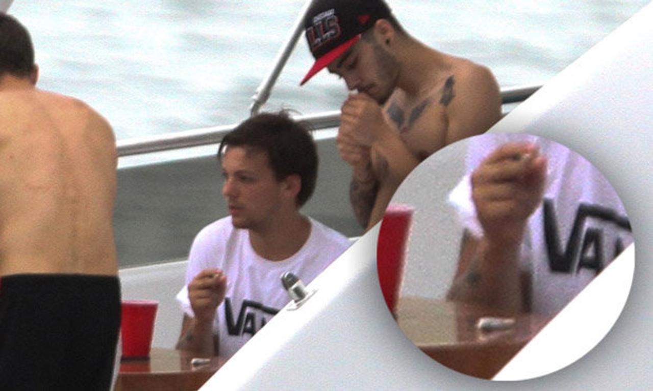 One Direction Rent Private Yacht In Miami So They Can Smoke Cigarettes In Peace