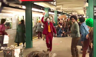 New set photos and video show Joaquin Phoenix in action for 'Joker' New set photos and video show Joaquin Phoenix in action for 'Joker'
