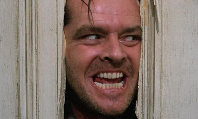 Watch: Jack Nicholson psyching himself up for that iconic 'Here's Johnny'  scene in The Shining