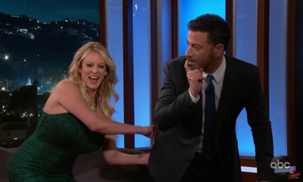 1280px x 768px - Get a good mental image of Stormy Daniels spanking Donald Trump with Jimmy  Kimmel's reenactment
