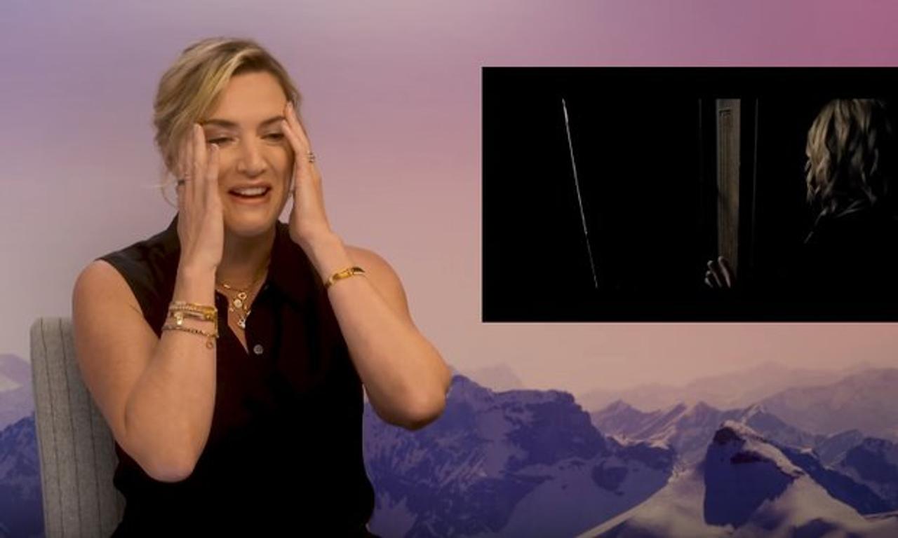 Watch: Kate Winslet several cringing deaths while forced to listen her song 'What If'