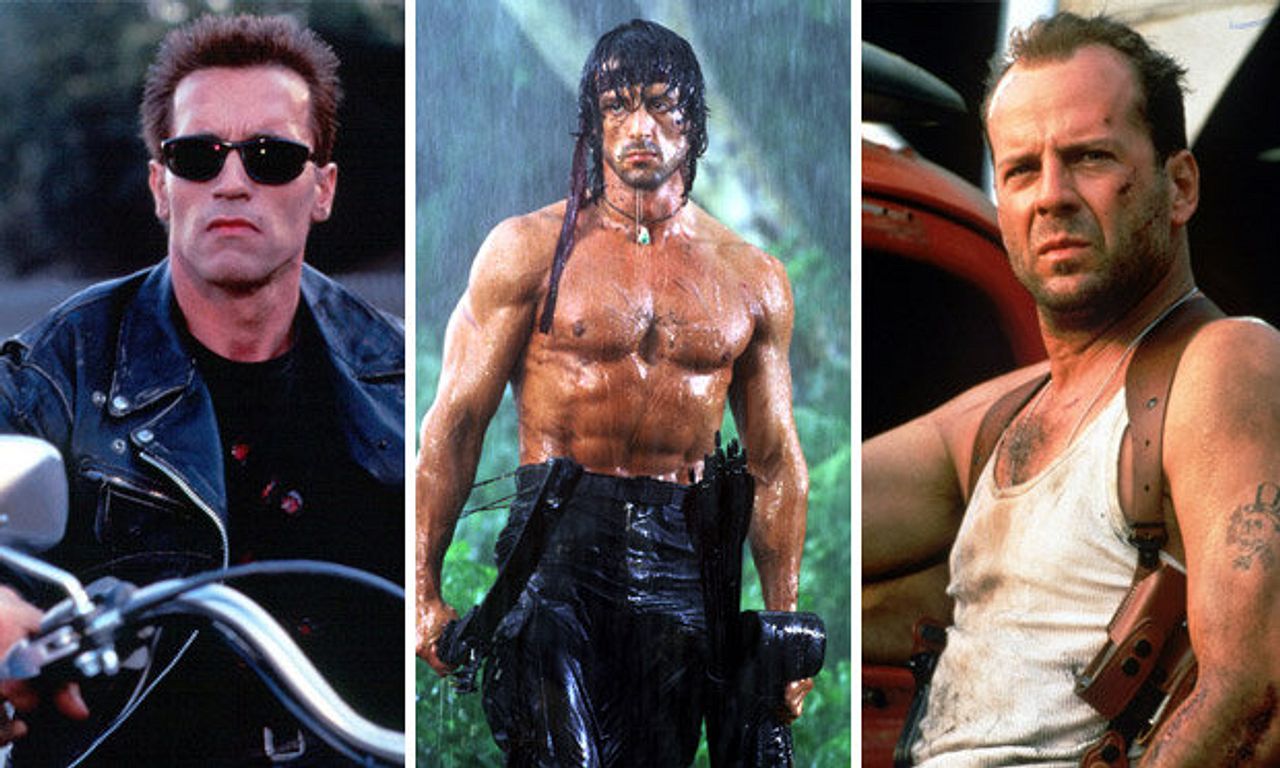 Arnie VS Bruce VS Sly - Who wins? We decide.