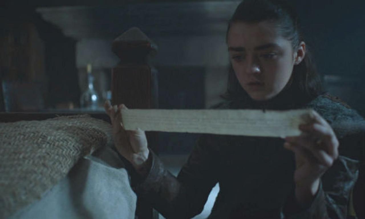 game-of-thrones-here-s-what-that-note-arya-found-said-and-what-it-means