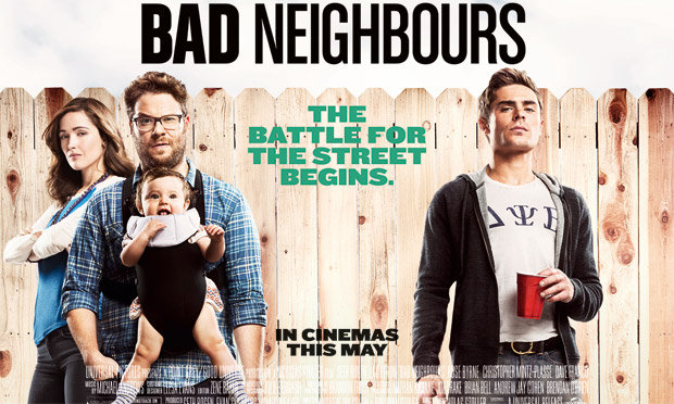 Bad Neighbours Irish premiere frat party ticket giveaway