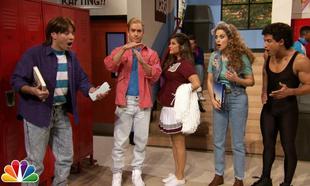 Watch: Jimmy Fallon hosted a spectacular 'Saved By The Bell' reunion last night Watch: Jimmy Fallon hosted a spectacular 'Saved By The Bell' reunion last night