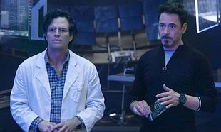 PIC: Just Iron Man, Doctor Strange and The Hulk having lunch on the set of Avengers: Infinity War PIC: Just Iron Man, Doctor Strange and The Hulk having lunch on the set of Avengers: Infinity War