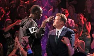 Watch: Usain Bolt and James Corden go head to head in a no-holds-barred rap battle