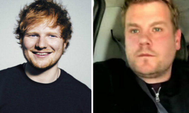 Watch: Ed Sheeran is next big star for Carpool Karaoke after he's spotted filming with James Corden