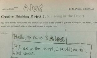 Photo: Kid's genius but NSFW desert survival guide goes viral Photo: Kid's genius but NSFW desert survival guide goes viral