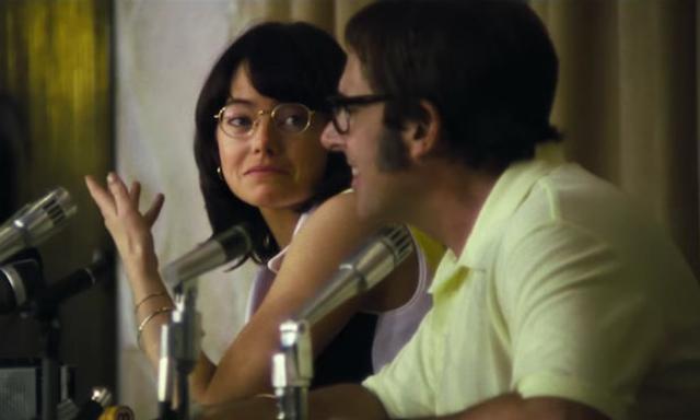 Watch Emma Stone and Steve Carell in the 'Battle Of The Sexes' trailer