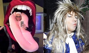 Halloween 2013 | Miley's tongue, Kardashian family, old ladies: what the famous people wore.