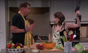 Watch: Anna Kendrick and James Corden performed a 5 minute musical medley last night Watch: Anna Kendrick and James Corden performed a 5 minute musical medley last night