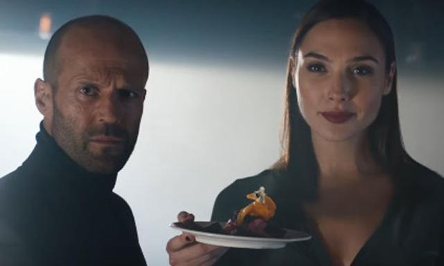 Watch: Jason Statham and Gal Gadot hurt a lot of people in this Super Bowl  Ad for Wix.com