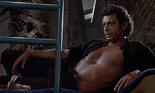Jeff Goldblum explains how his iconic shirtless scene in 'Jurassic Park' came to be Jeff Goldblum explains how his iconic shirtless scene in 'Jurassic Park' came to be