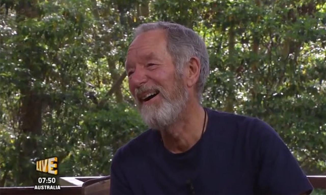 Michael Buerk tries his hand at rapping with help from I'm A Celebrity  campmate Tinchy Stryder