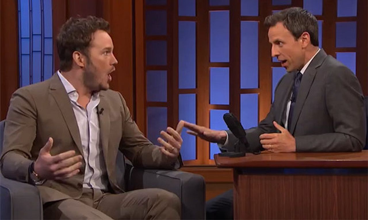 Watch: Chris Pratt got in serious trouble for flashing Amy Poehler in ...