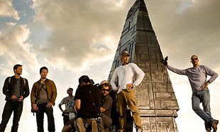 Check out Jack Reynor on set with Mark Wahlberg in Transformers 4. So proud!