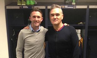 Moz and Robbie - best of mates?