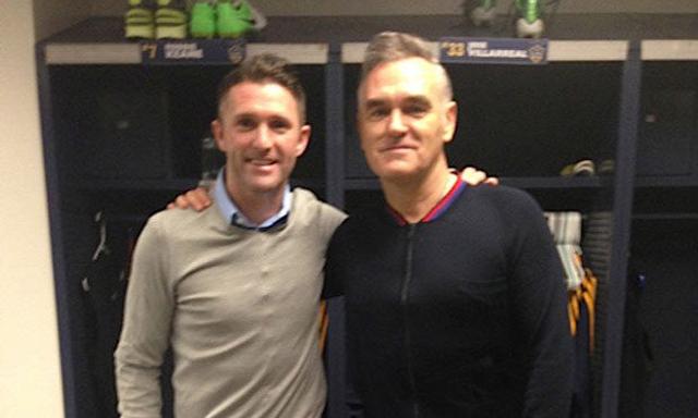Moz and Robbie - best of mates?