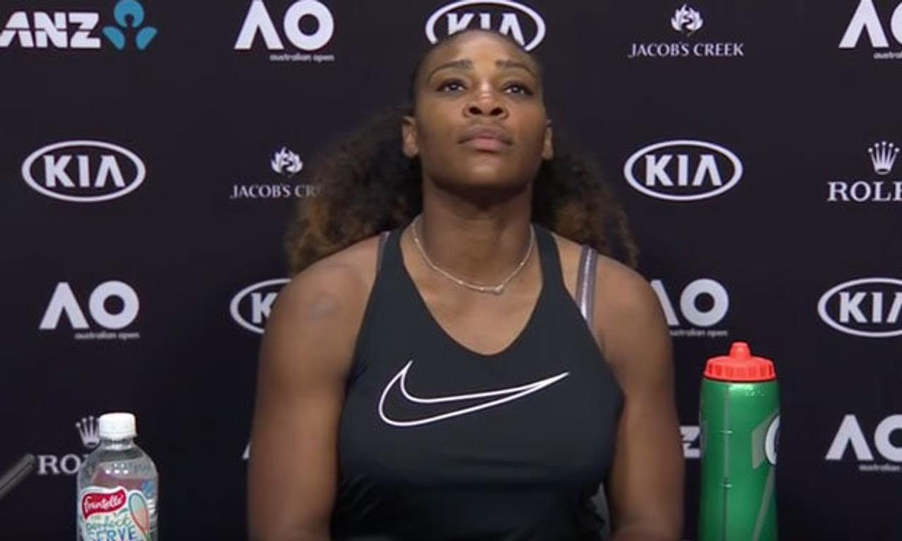 Watch: Serena Williams Treats A Reporter Like A Bold Schoolboy After He 