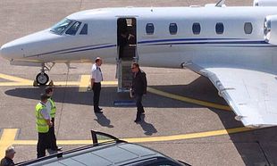 He is among us! The Boss touches down in Cork.