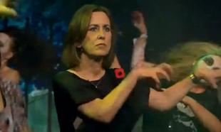 WATCH: Newsnight presenter ends Halloween edition spectacularly