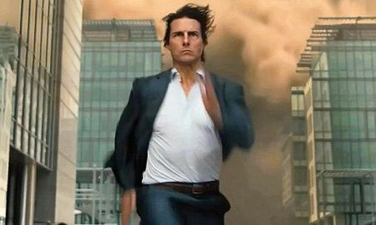 tom cruise running scene mission impossible