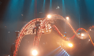 Watch: Tommy Lee gets stuck upside-down on a rollercoaster during Motley Crue's final gig Watch: Tommy Lee gets stuck upside-down on a rollercoaster during Motley Crue's final gig