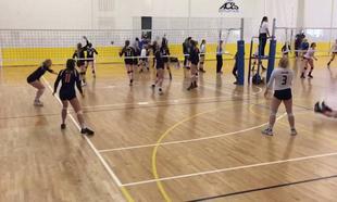 Watch: Volleyball player manages to scores points off ball to the face Watch: Volleyball player manages to scores points off ball to the face