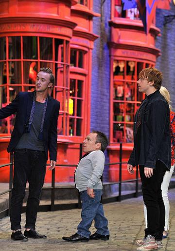 Behind the scenes at Harry Potter junket