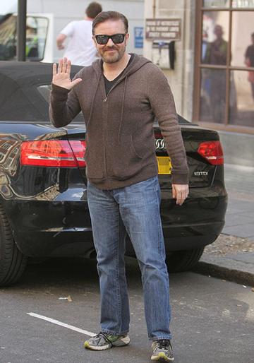 Ricky Gervais, Olly Murs, Fearne Cotton, Tulisa Contostavlos