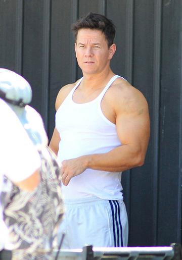 Mark Wahlberg films 'Pain and Gain'