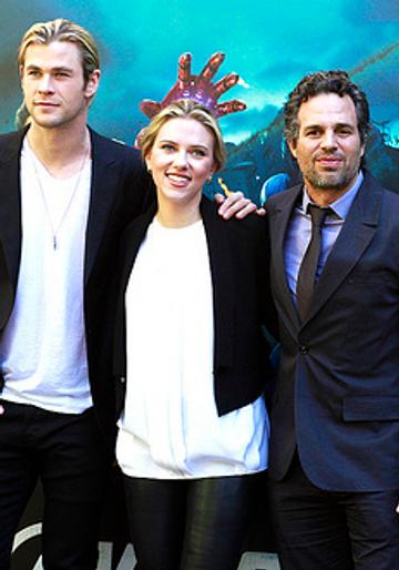 'The Avengers' in Rome