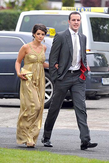 The wedding of Irish footballer Glenn Whelan to Karen Byrne