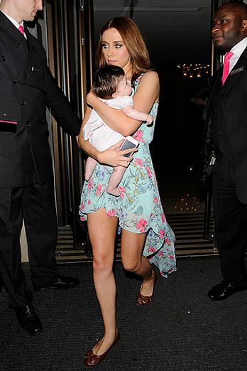 The Saturdays and new baby Aoife Belle Foden