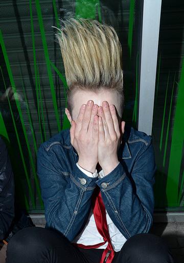 Jedward at Rehearsal for Westlife Concert