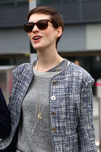 Anne Hathaway and Adam Shulman