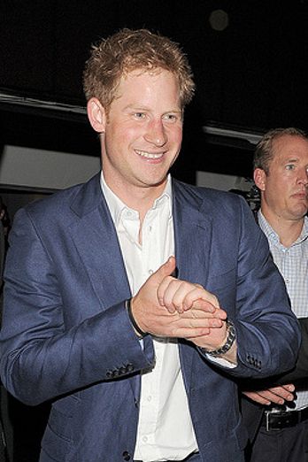 Prince Harry is all smiles