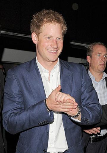 Prince Harry is all smiles