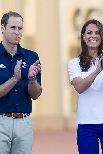 Kate Middleton and Prince William celebrate Olympics