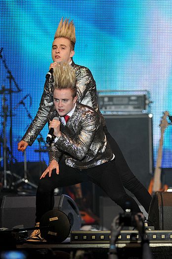 Jedward at Stockholm Pride