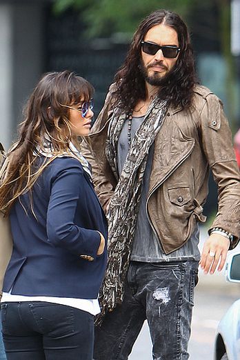Russell Brand and his new girlfriend
