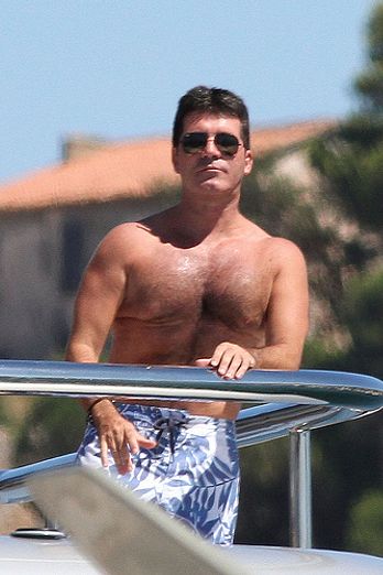 Simon Cowell Topless