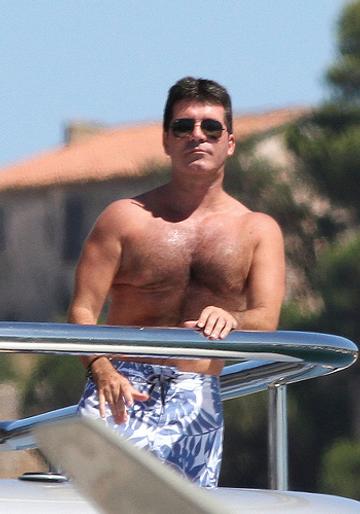 Simon Cowell Topless