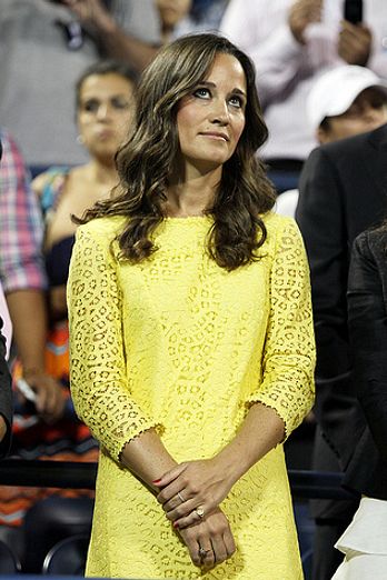 Pippa MIddleton In A Yellow Dress