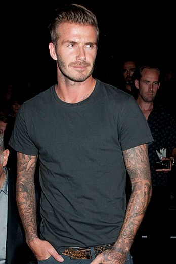 New York Fashion Week - Runways and David Beckham
